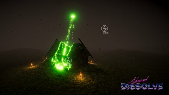 Unity's New Advanced Dissolve 2025.4 Dissolving Perspective Cutting Special Effects Shader