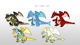 Unity3D All 2.5D 84 Type Character Pack Cartoon 2D Game Character Pack