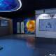 Unity Virtual Technology Exhibition Hall and Museum Interactive Roaming Scene Source Code Aerospace Engineering Source Files