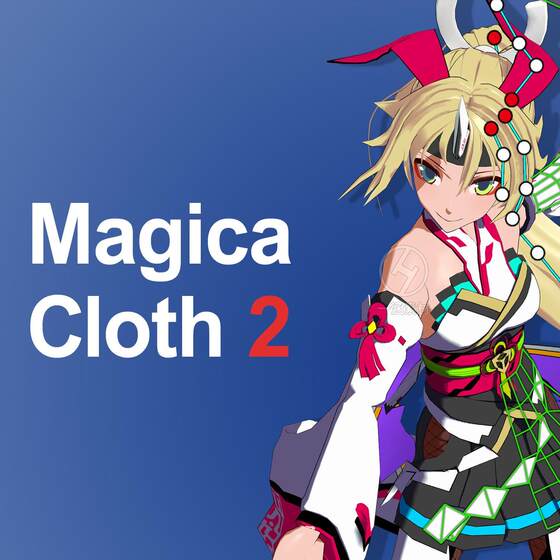Unity Clothing Dynamic Cloth Simulation Physics System Tool 2.9.0 Magica Cloth 2