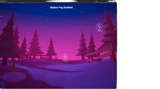 Unity Cartoon Low-Poly Scene Skybox Expansion Shader Dynamic Vr Skybox Shader