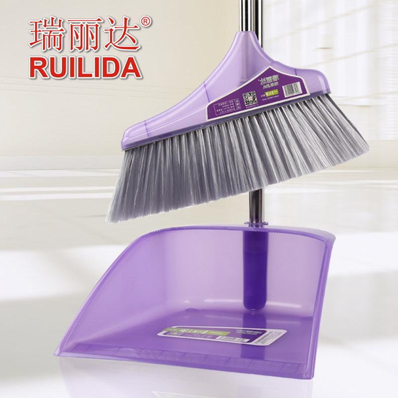 Ruilida Sweep Dumping Sleeper Set Home Soft Hair Brombo Dustpan Combination