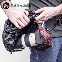 American spider tarantula SLR camera rain cover lens dust cover Photographic camera accessories Long and short focus suitable