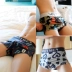 Cá tính Quần lót nam Đồ lót nam Boxer Mùa hè Kích thước lớn Thanh niên Cotton Quần gợi cảm Bốn góc Quần nam - Giống cái quan lot nu Giống cái