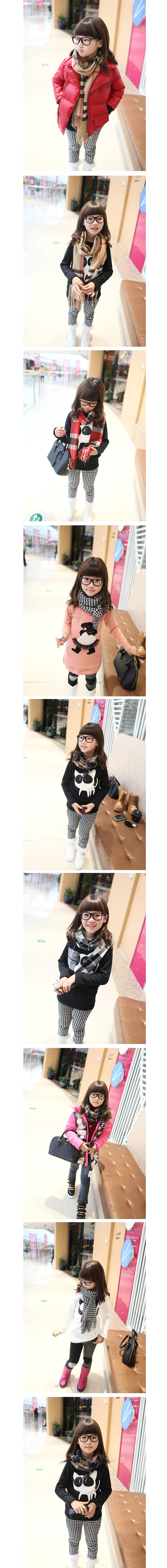 Foulard enfant en cachemire - Ref 2136277 Image 8