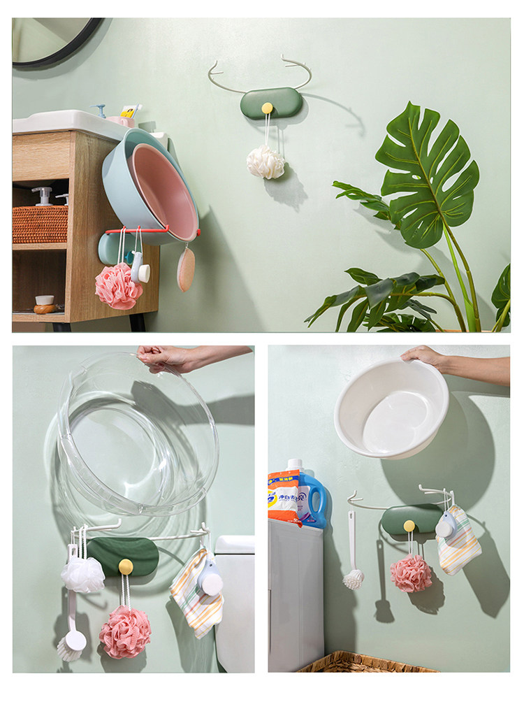 Умывальник полка настенный ванная комната ванная комната стенды чаша хранение туалет мойте руки между перфорация помещать мыть горшок полка