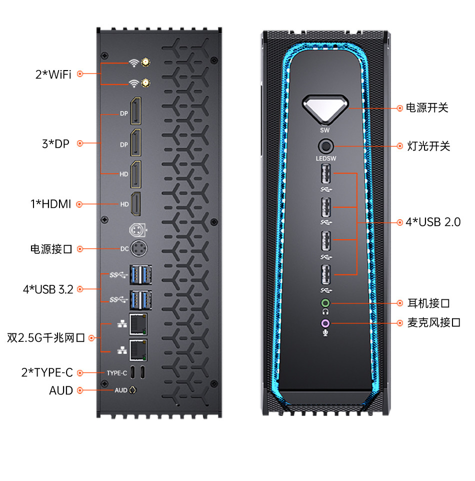 Игровой компьютер MSEcore R7-9800X3D RTX4070 16GB 512GB
