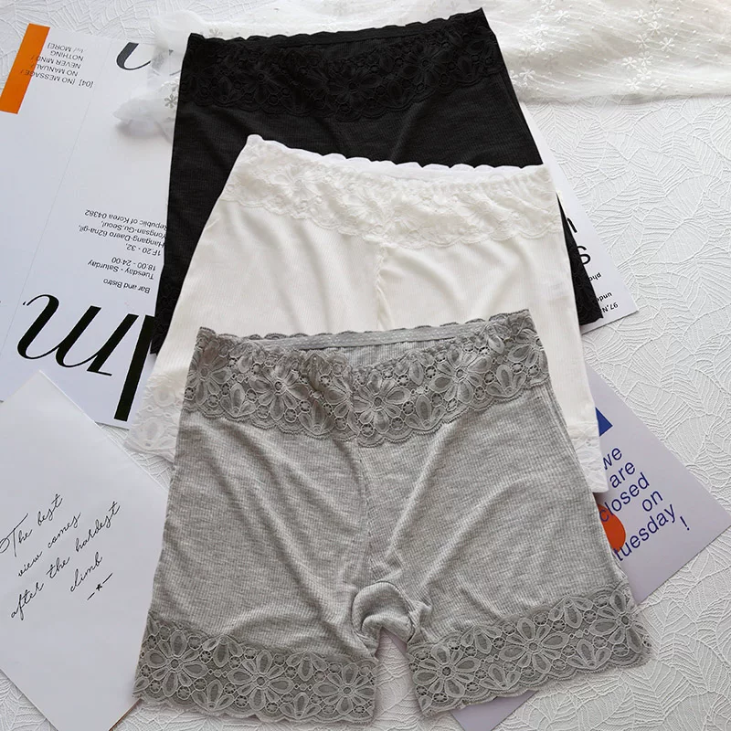 南极人 Safe lace trousers, comfortable breathable protective underware, antibacterial elastic cloth