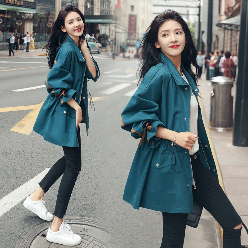 Trench pour femme JIAO TINGFANG en Coton - Ref 3226495 Image 1