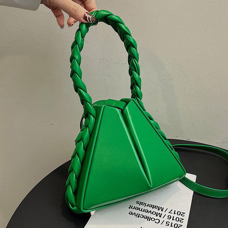 2022 Spring Summer New Package Girls Package Japan Simplicity Pure Color Geometric Single Shoulder Bag Fashion Casual Diagonal Satchel handbag