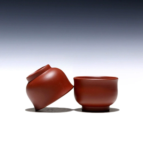 [Чанг Тао] Yixing Yuan Mine -mine -mine -purple Sand Cup Zisha Cup Cup Dahongpao круглый дно маленькое рту Кубок 80 куб.