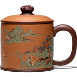 [Чанг Тао] Yixing Zisha Cup Guohuang Storage