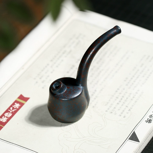 Природная руда ручной работы, чай улун Да Хун Пао, мужской мундштук