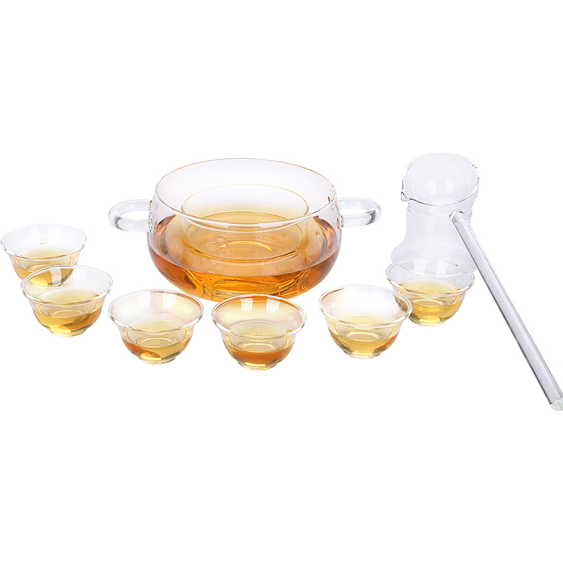 The cabinet household electrical TaoLu make tea more suit with a complete set of heat - resistant glass cooking to use black tea pu 'er tea ware