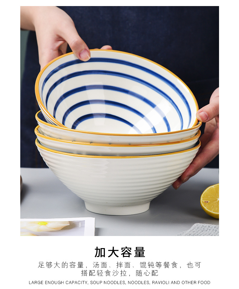 Use of a single Japanese mercifully rainbow such use household tableware ceramic Bowl creative move rainbow such as Bowl Bowl student hat to Bowl