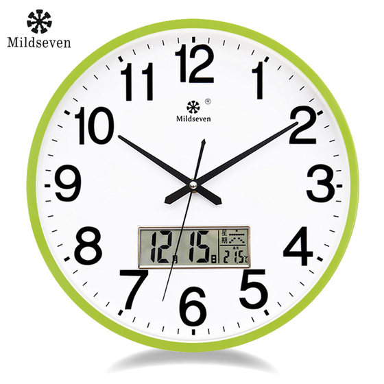 Seven Kings Star Clock Wall Clock for Living Room, Simple and Stylish Creative Clock, Minimalist Home Quartz Clock for Wall Mounting