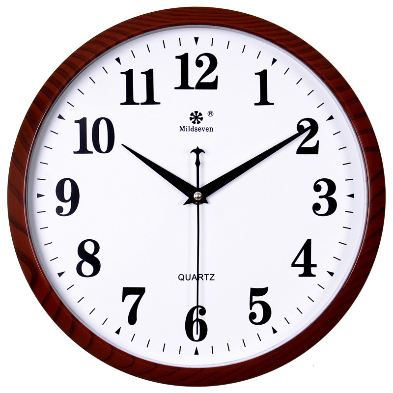 Watch hanging wall clock living room mute fashion quartz clock Wall