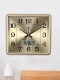 Seven Kings Radio Clock Smart Clock Wall Clock Living Room Clock Wall Watch Home Clock Light Luxury European Style Square Rectangle