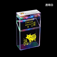 Прозрачная свинья зодиака (с зажигалкой сигарет)