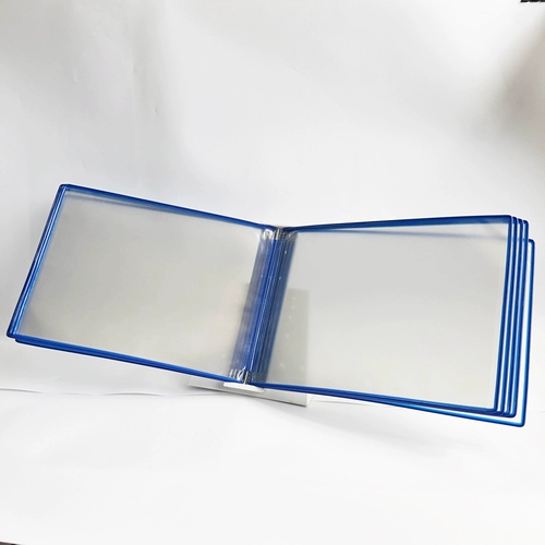 吉武 A3 Horizontal 10 -page Iron Desktop Wall -Mounted Fall Fall Fall Swors Sets Установите 10 страниц страницы Live Turning Файл Файл Книга Пропаганда Файл Файл Файл Файл Страница Дисплей Фопка