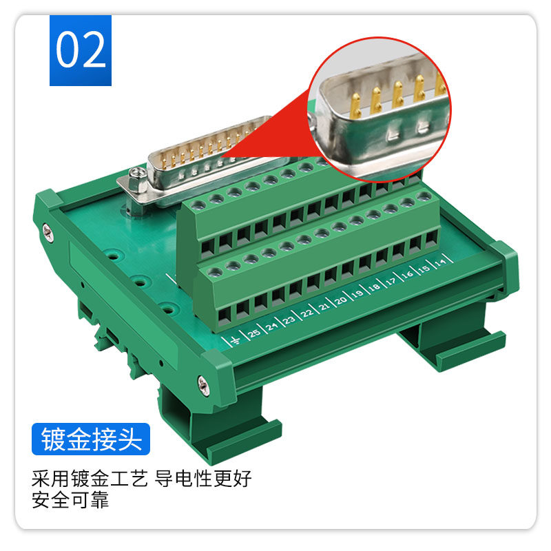 Купить DB25 стрелка терминал панель электропроводка модули 25-ядро ...