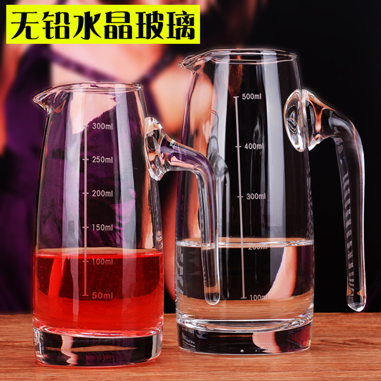 Với quy mô rượu vang trắng jug decanter rượu vang đỏ decanter jug ​​rượu vang nhà chì tinh thể thủy tinh miễn phí