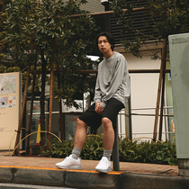 Japan moc T POCKET TEE Japanese professional loose version Tianzhu cotton round neck long sleeve pocket T-shirt