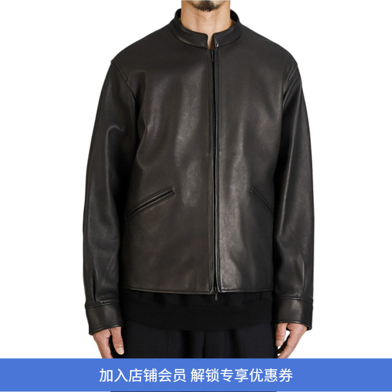 blurhms Lamb Leather Zip Short Jacket 男女西班牙产羊羔皮夹克评价