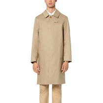 English Mackintosh OXFORD Scottish handmade classic waterproof fabric gentleman windbreaker