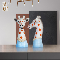 Creative Nordic living room art animal ornaments light luxury home accessories TV cabinet decorations modern simplicity