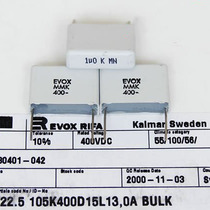 (1uf 400V) EVOX MMK film capacitor 105 1000n foot distance: 22 5mm