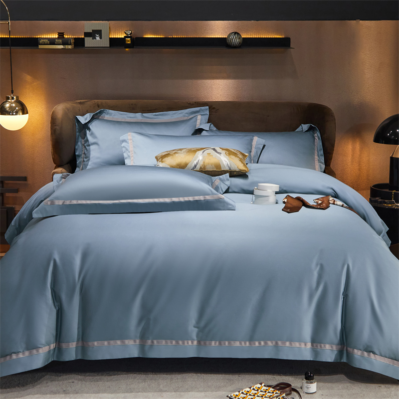 Dynasty furniture pure cotton quilt cover 100 Xinjiang long-staple cotton single-piece quilt cover single two-person high-end quilt cover