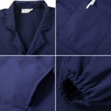 Униформа медсестры для работы, нагрудник, износостойкий длинный лонгслив, рабочая одежда, длина макси