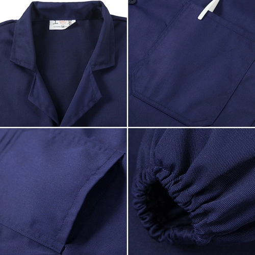 Униформа медсестры для работы, нагрудник, износостойкий длинный лонгслив, рабочая одежда, длина макси