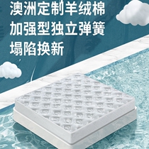 Double bedroom spring mattress natural environmentally friendly coconut pad can soft and hard dual-use mattress comfortable skin support customization