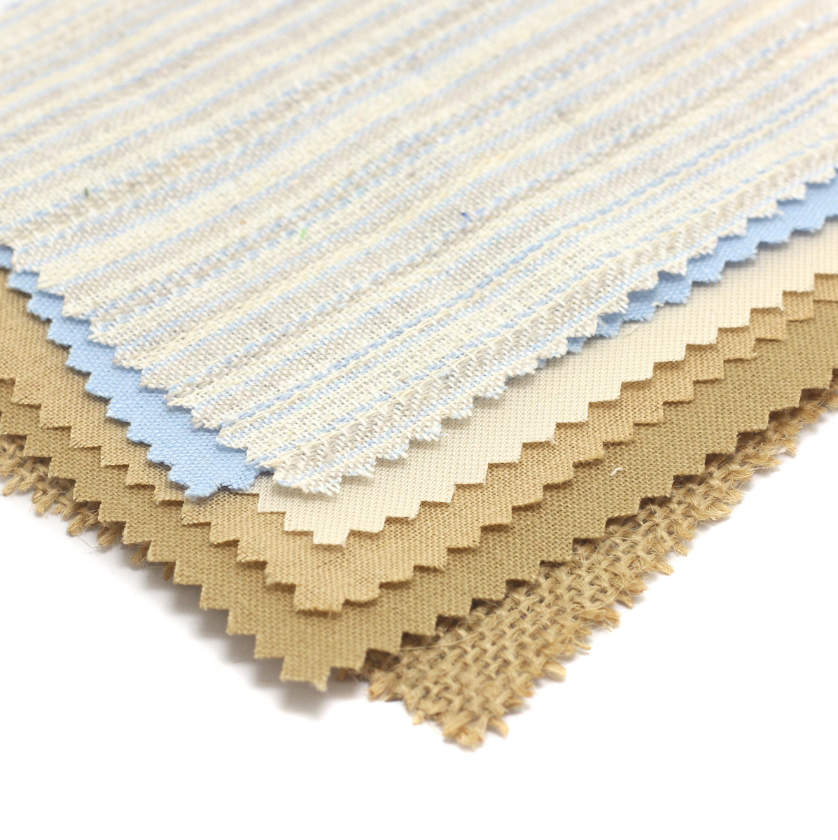 Different fabrics Hemp Cloth Trial Kits Group Linen Hemp Cotton Hemp Polyester Linen Fabrics Class Fabric Samples 
