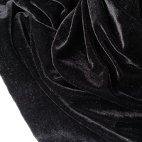 Бархат черного золота на полмеры