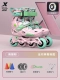 Игривый порошок [двойные шкафы не растягивают лодыжку] Двойные штрихи защищают безопасность детских ног + дорожные блоки - восемь раундов вспышки