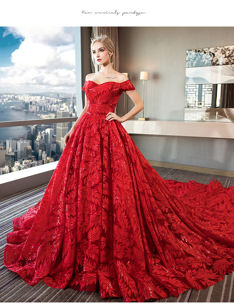 long tail dress