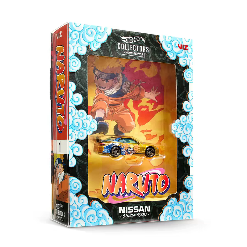 Hot Wheels Naruto Collaboration Naruto S15 1:64 Alloy Car Model