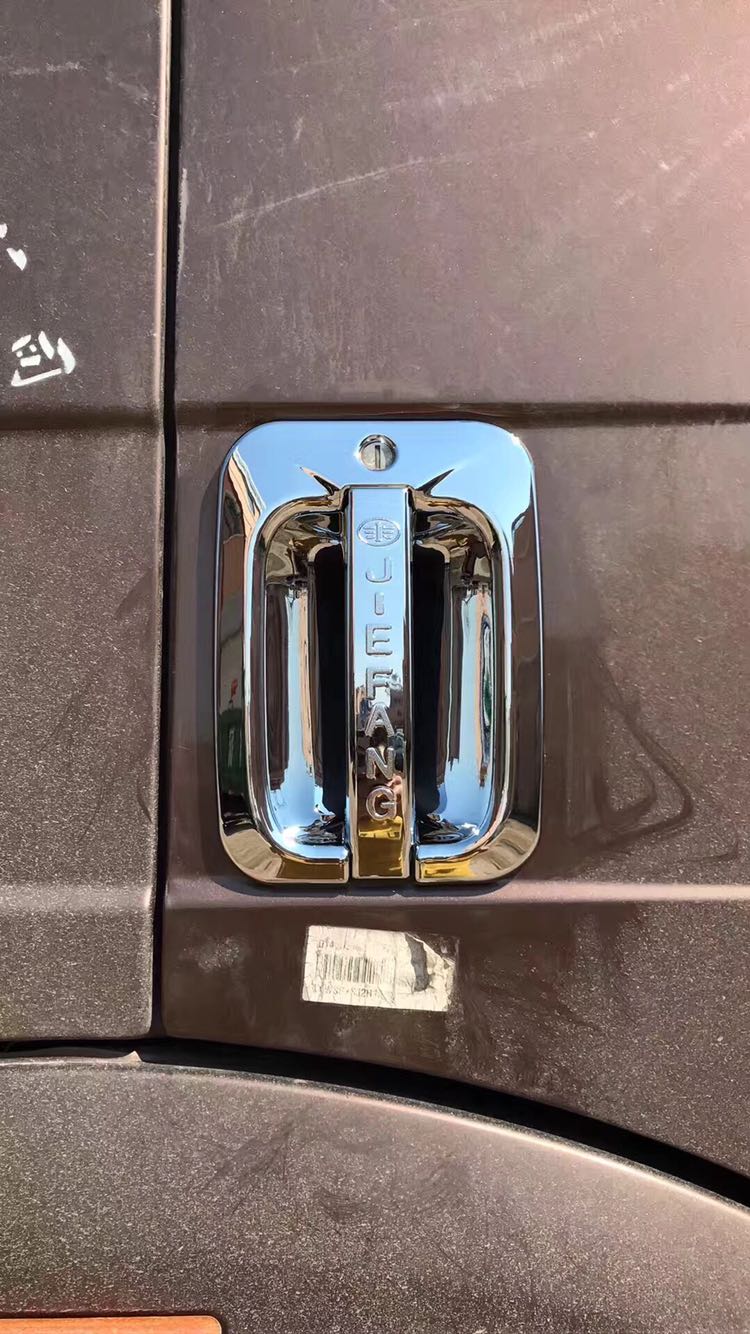 Large Truck Door Bowl Stainless Steel Door Bowl Liberation J6 Dongfeng Tian Longgel Hair Special Door Handle Door Bowl decoration