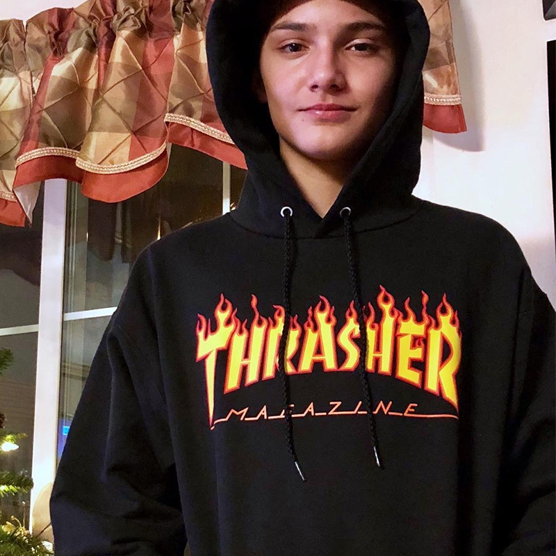 Sweatshirt homme THRASHER en Coton - Ref 3130423 Image 1