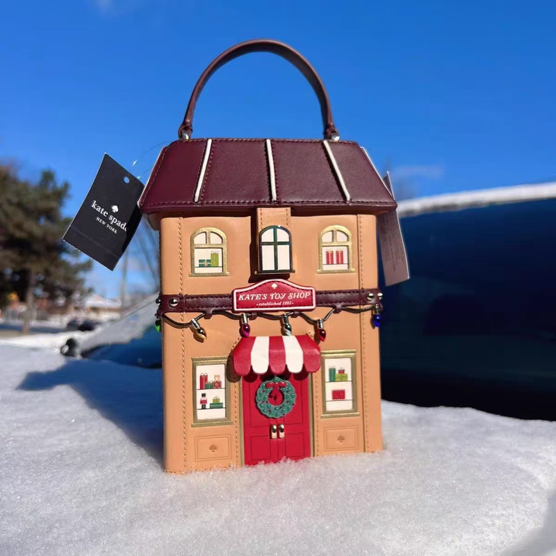 【Maggie's North American Purchasing Agent】Kate Spade/Ks Kate Spade Toy House Creative Shaped Bag