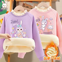 [Два кусочка бархатного грибного воротника] Purple Purple Puppet Rabbit+Pink Aerospace Rabbit