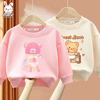 Мягкая толстовка, белый комплект с буквами, с медвежатами