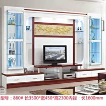 Living Room Ground Cabinet Combo Wall Cabinet Background Wall Cabinet Modern Minima Whole TV Cabinet Film & TV Wall Multifunction Lockers