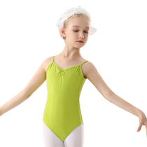 4092 childrens dance clothing female body practice conjoined girl childrens ballet yoga performance gymnastics dancing suspenders