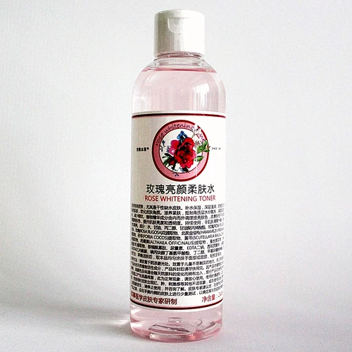 Тонер с розой в составе, увлажняющий лосьон