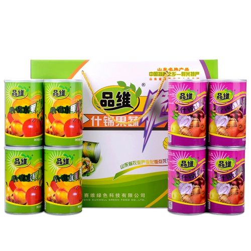 品维 Подарочная коробка 8 бутылок подарочных коробок, фруктов, овощей, фруктов, овощей, овощей хрустящий вайфанг Shouguang Специальные фрукты.