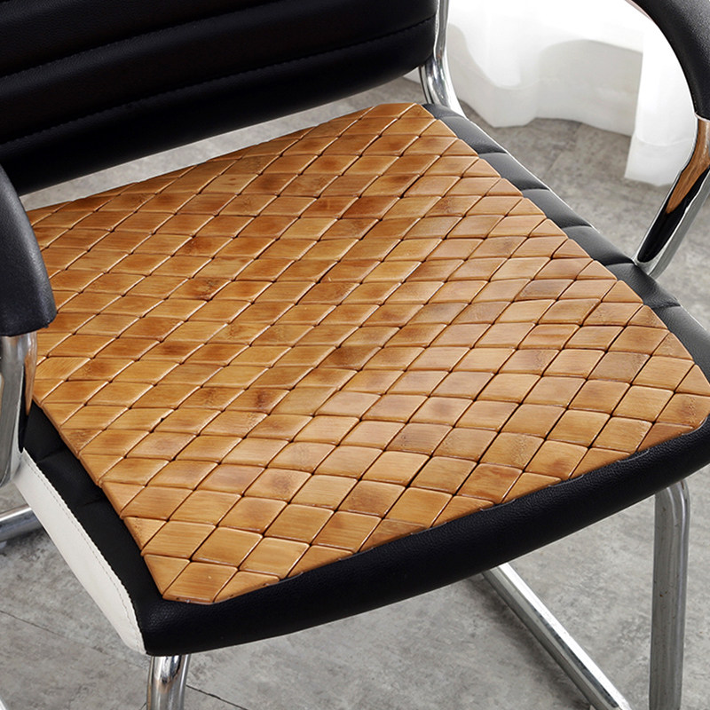 Bamboo cushion chair cushion chair cushion fart cushion Summer summer office for a long time sitting cool mat butt seat cushion sub breathable cool cushion